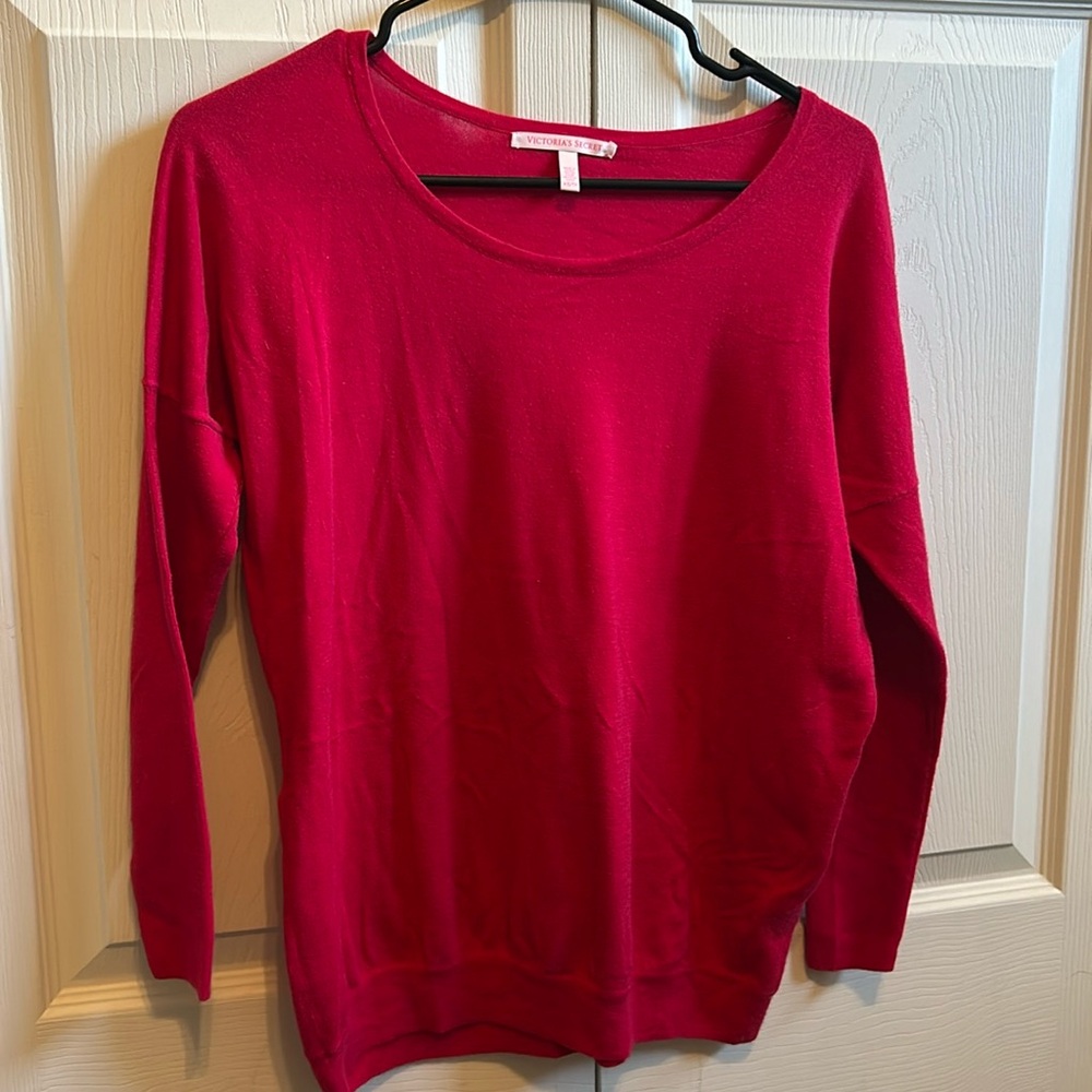 Victoria’s  Secret red soft XS/TP sweater